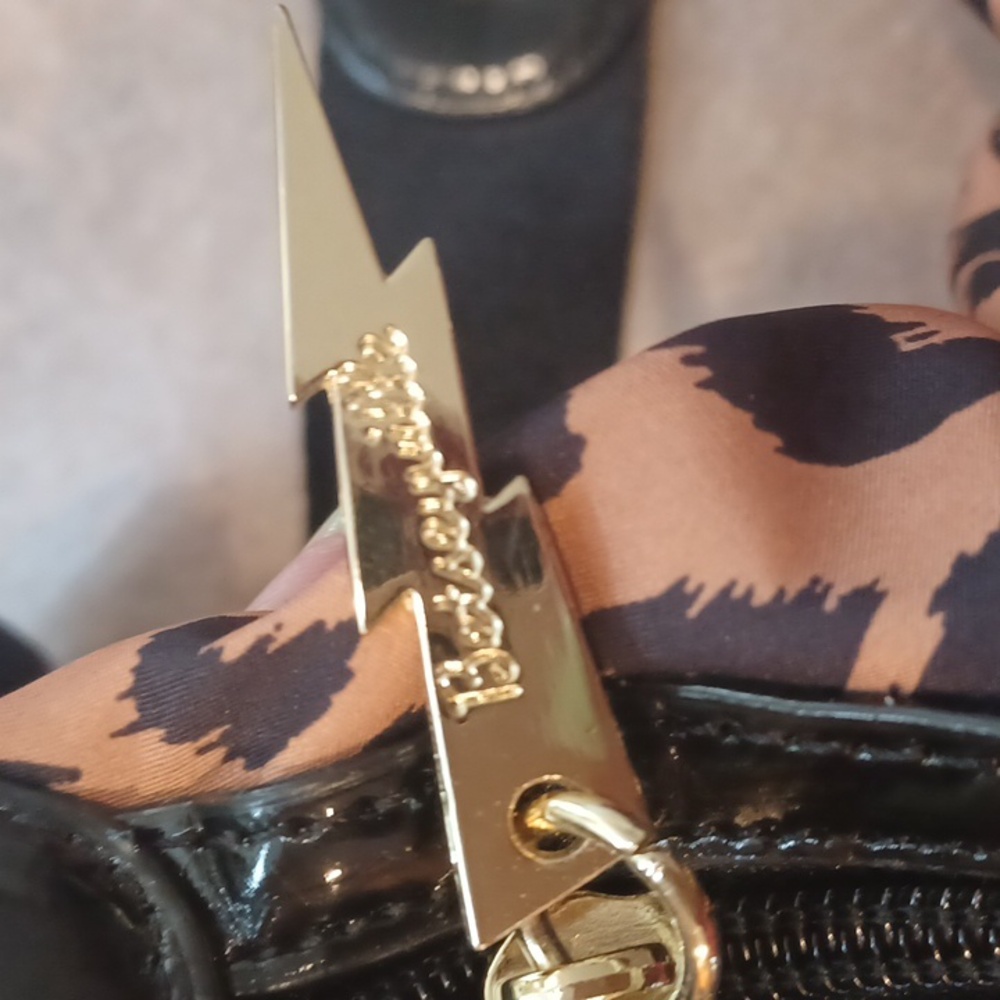 Betseyville by Betsey Johnson Animal Print Hobo Shoulder Bag - Picture 10 of 15